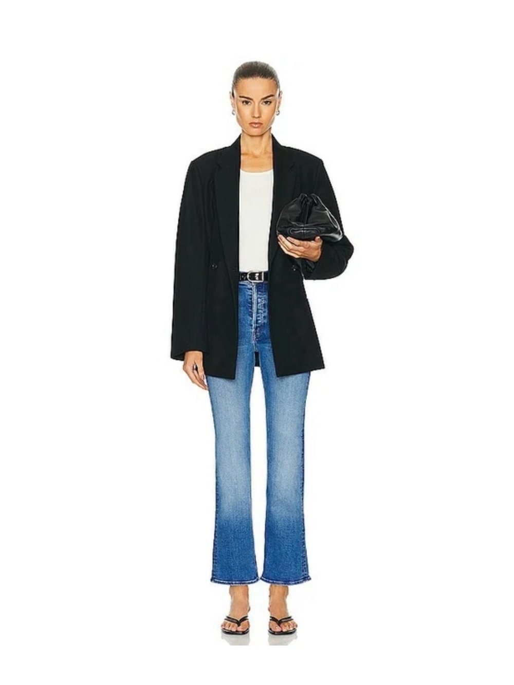 MOTHER JEANS The Tripper Ankle Sz 27 Work Hard Play Hard Wash Button Fly  $258